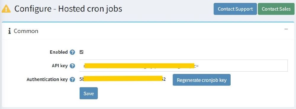 hosted cron jobs advanced scheduled tasks nopcommerce nopadvance plugin configuration page